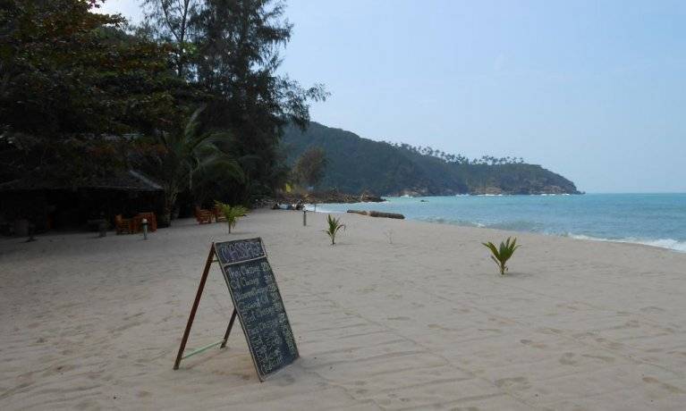 Пляж хаад юан (haad yuan) — отличный пляж в уединении и eden bar