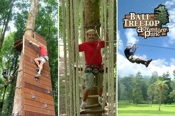 Bali treetop adventure park -review 72 wahana & harga tiket masuk