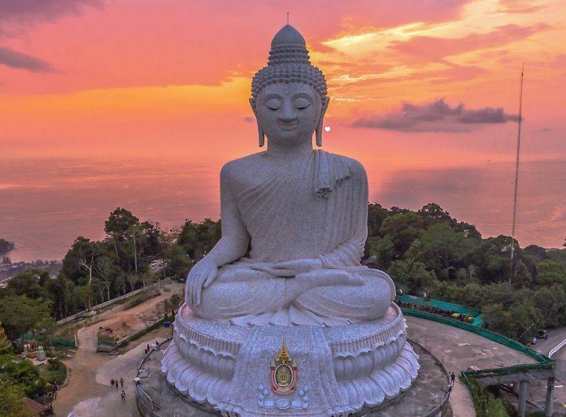 Phuket с воздуха big Buddha