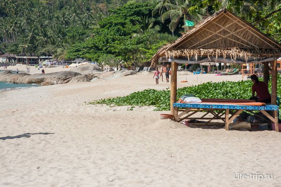 Пляж чавенг ной (chaweng noi beach) - закрытый пляж с белым песком