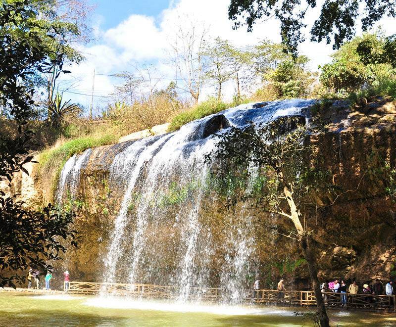 Водопад понгур (вьетнам, далат) – описание и фото