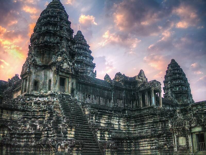 Ангкор – огромный храмовый комплекс в камбодже