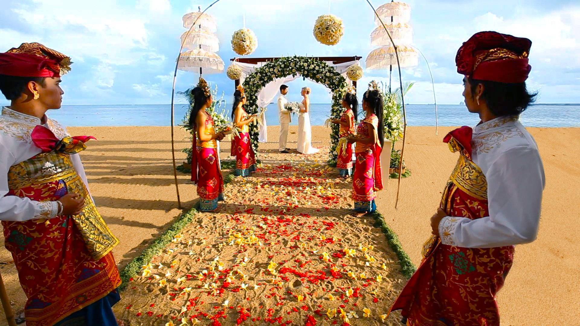 Свадьба на бали, как правильно организовать церемонию