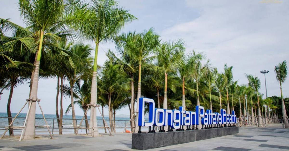 Пляж донгтан в паттайе в 2020 году: расположение (dongtan beach) на карте таиланда