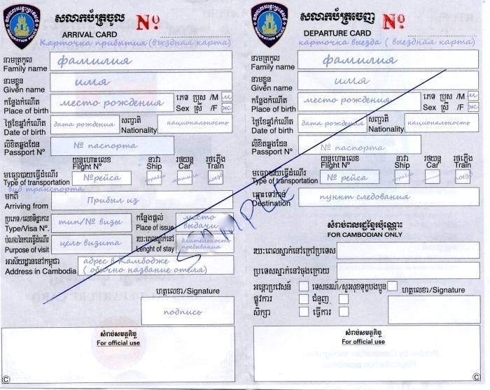 Виза в камбоджу для россиян в 2021 году: нужна всем, но оформить можно онлайн или по прилете