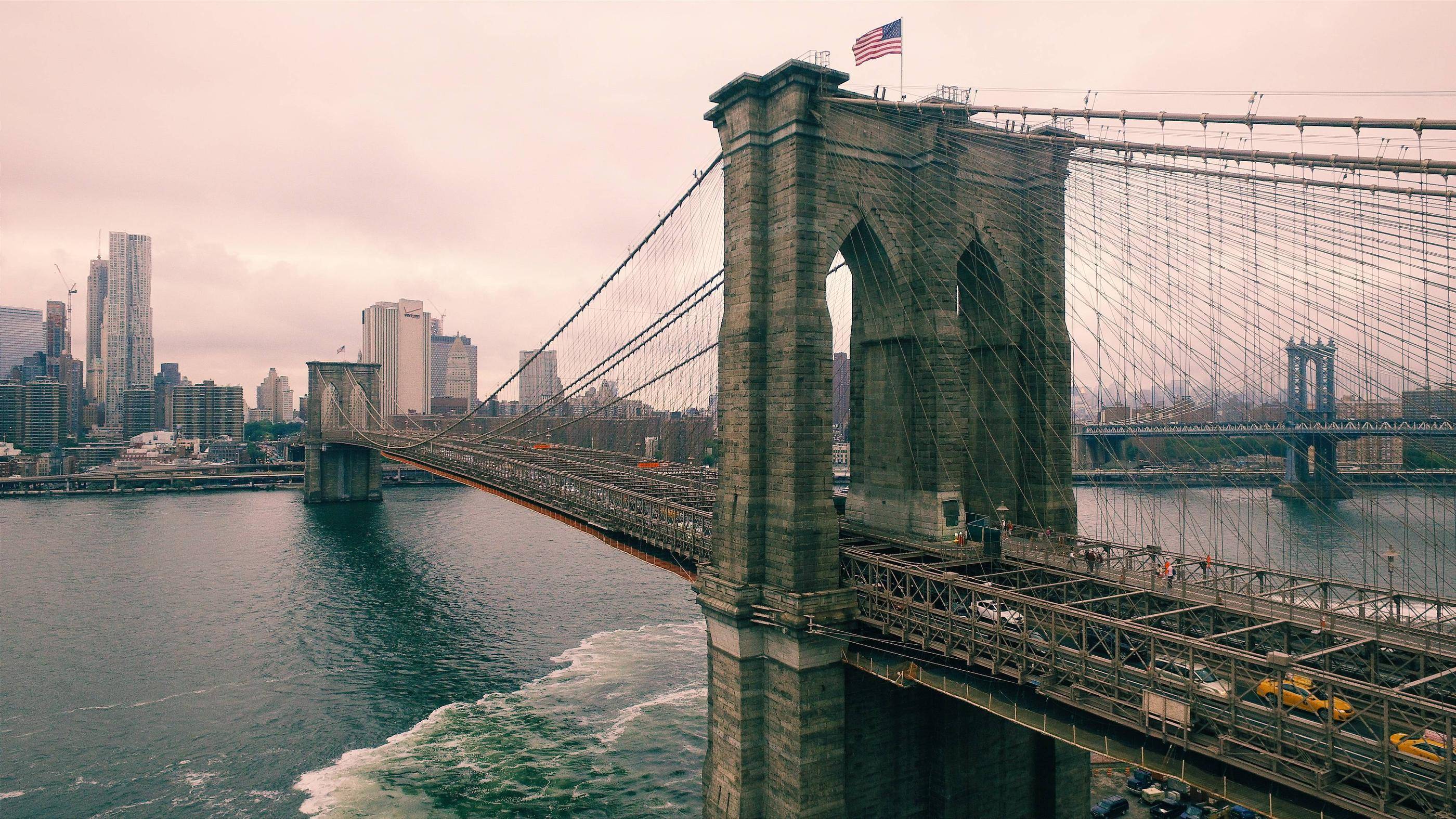 Бруклинский мост (brooklyn bridge) описание и фото - сша : нью-йорк