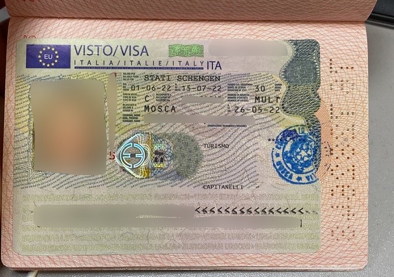 Документы на визу в италию для россиян в 2023 году: самостоятельное оформление
