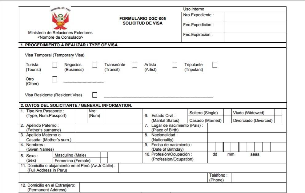 Анкета на визу на кипр ???? заполнение и образец анкеты