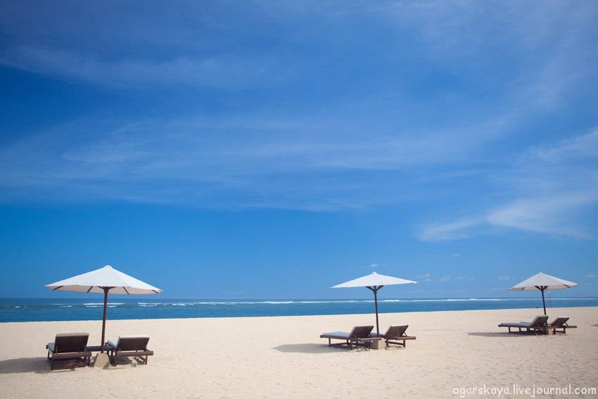 Пляжи на бали без волн — местоположение и фото пляжей