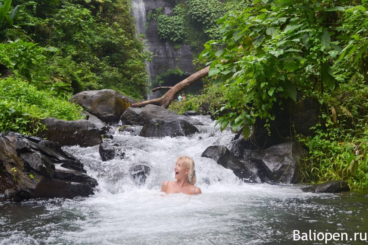 Все про самые интересные и красивые водопады на бали