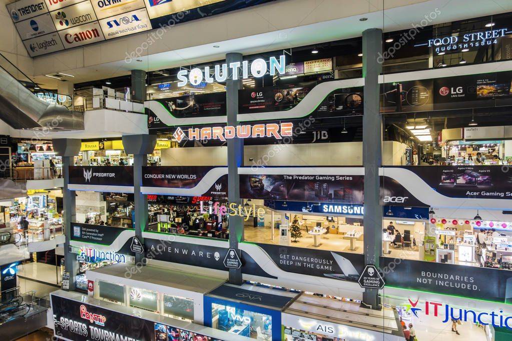 Магазин электроники pantip plaza в бангкоке