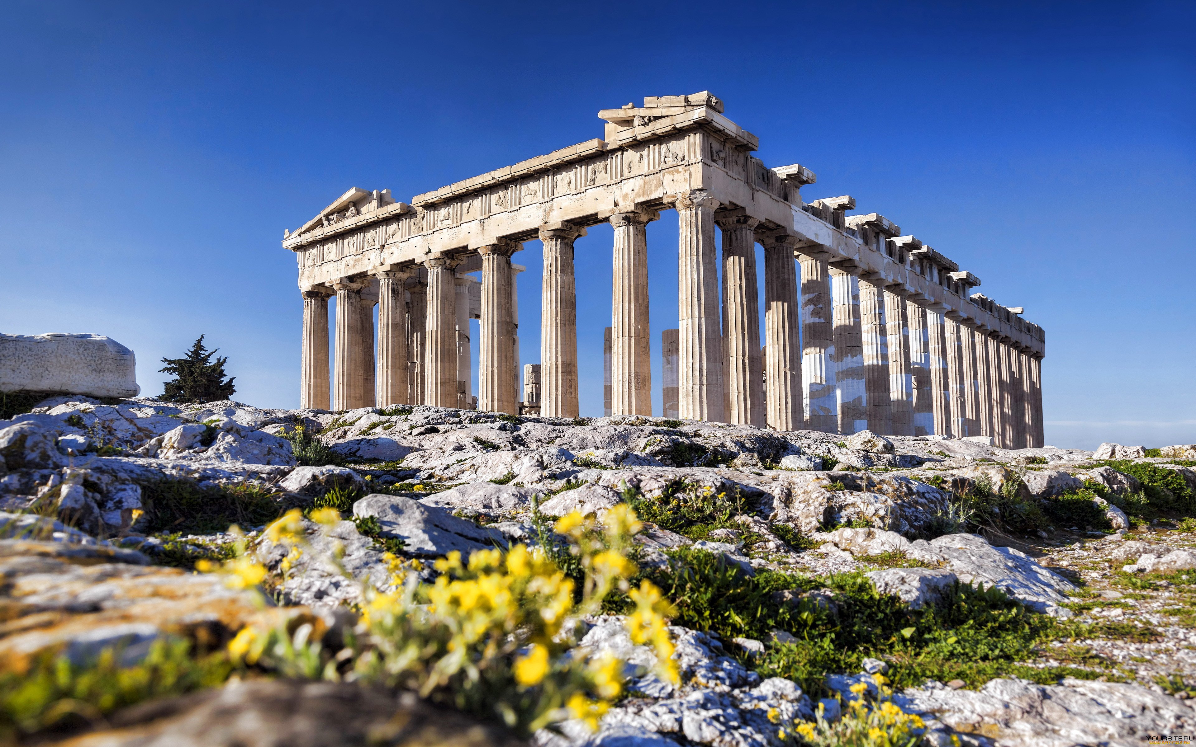 Акрополь в афинах