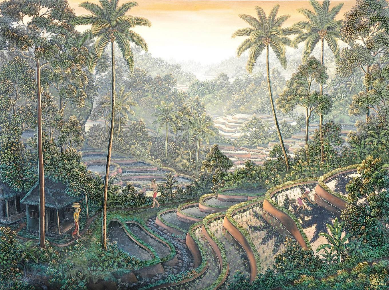 Современные школы живописи Бали