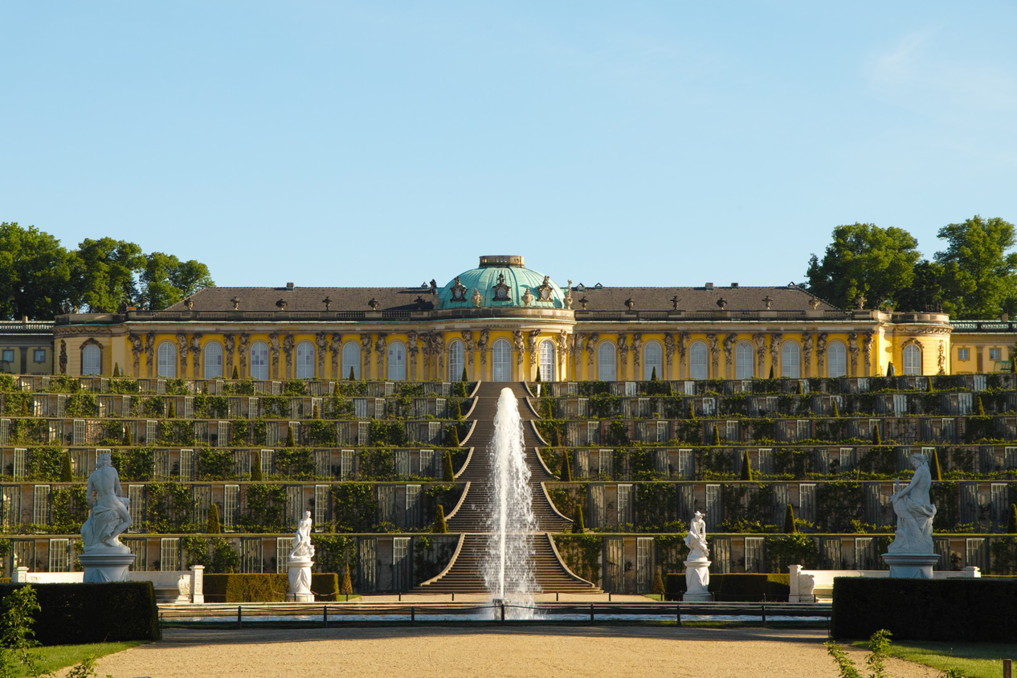 Новый дворец в парке Сан-Суси, Потсдам, Германия
