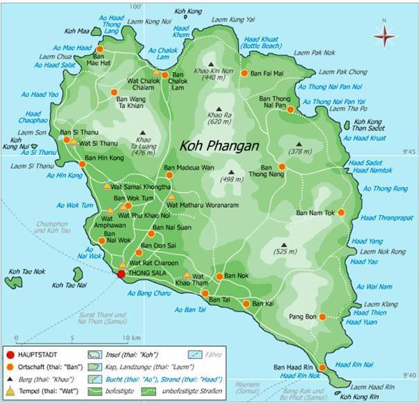 Температура воды на острове панган в сиамском заливе сейчас