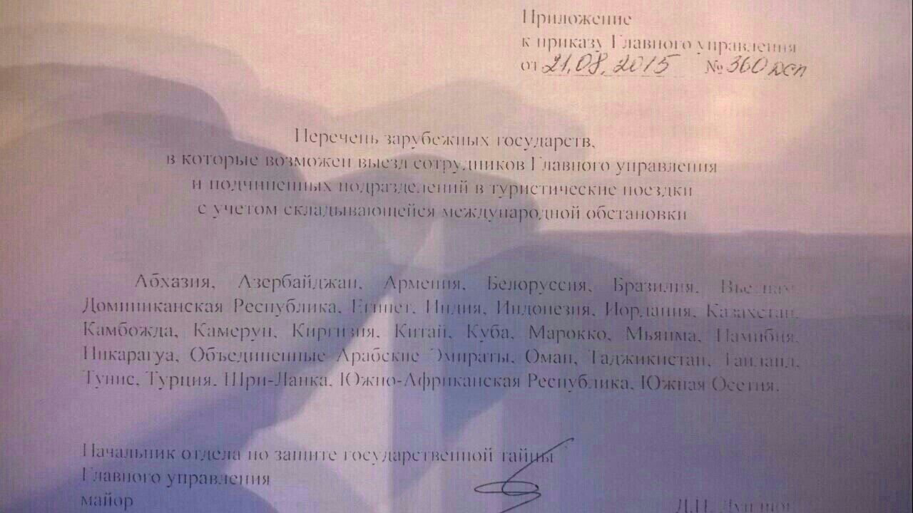 Запрет на выезд за границу сотрудникам мвд в 2020 году (видео)