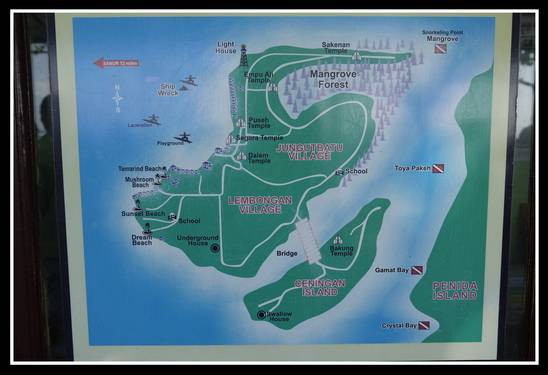 Остров нуса лембонган