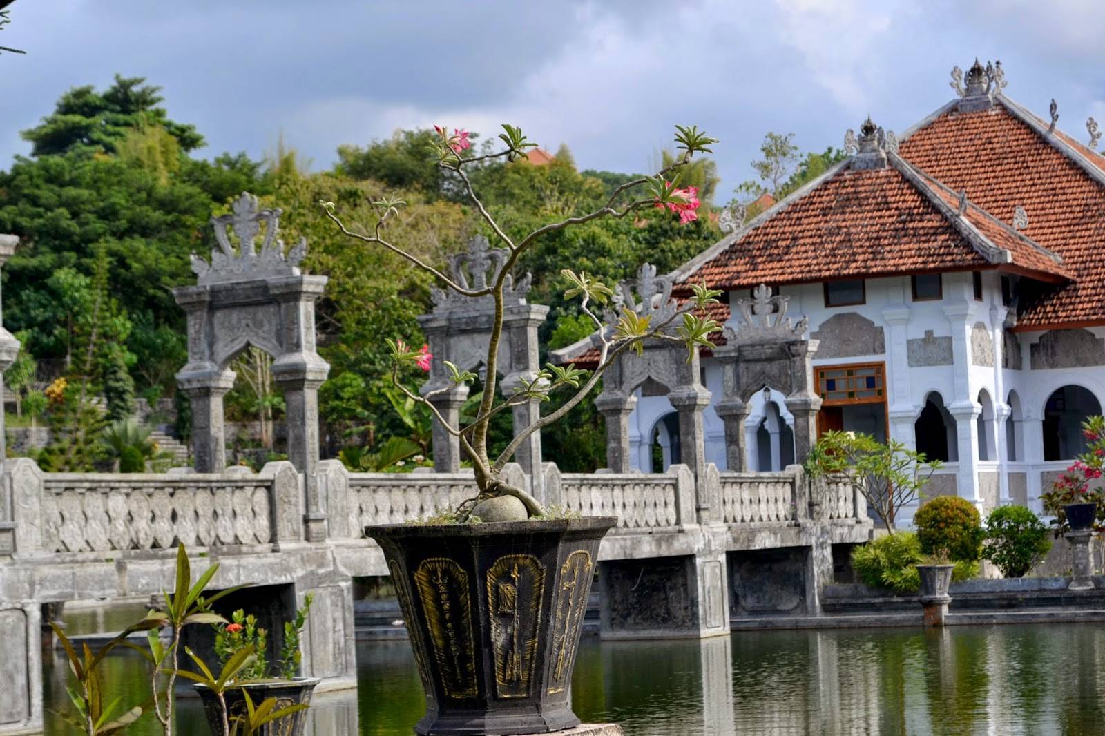 Таман уджунг — красивейший водный дворец на востоке бали, taman ujung