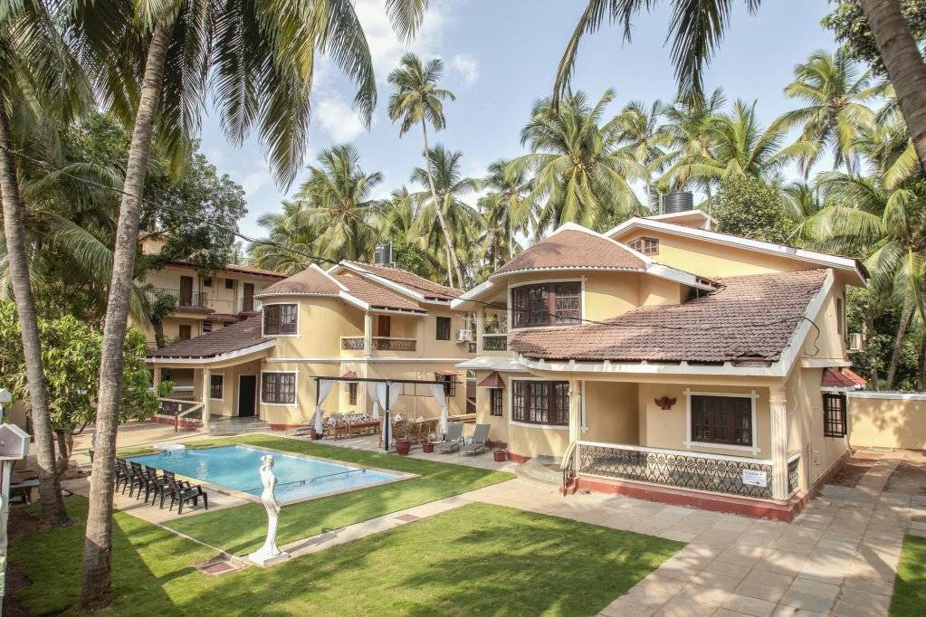 Sns beach holiday villa with private pool villa, calangute - prices, reviews, photos