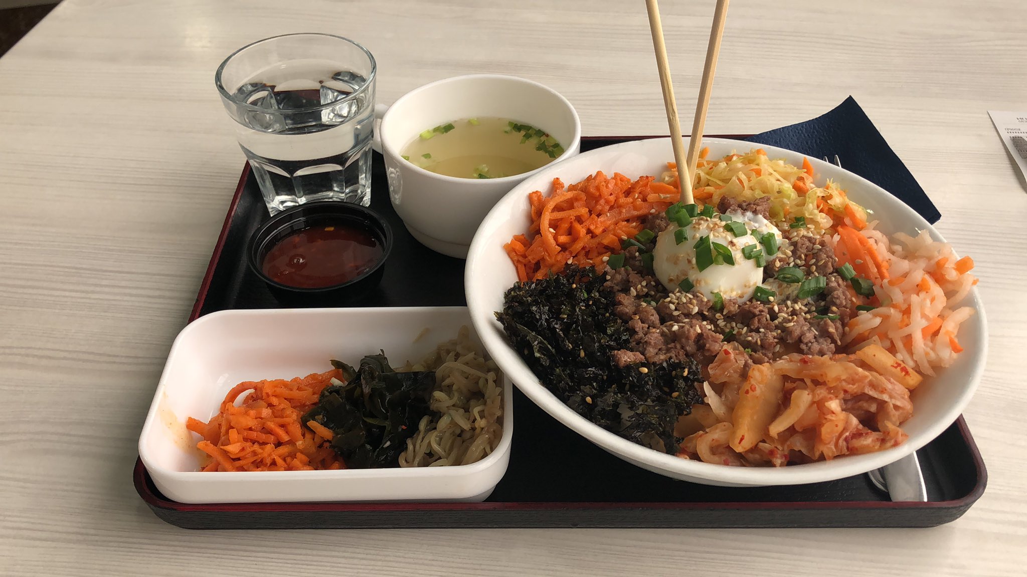 Обед в Корее