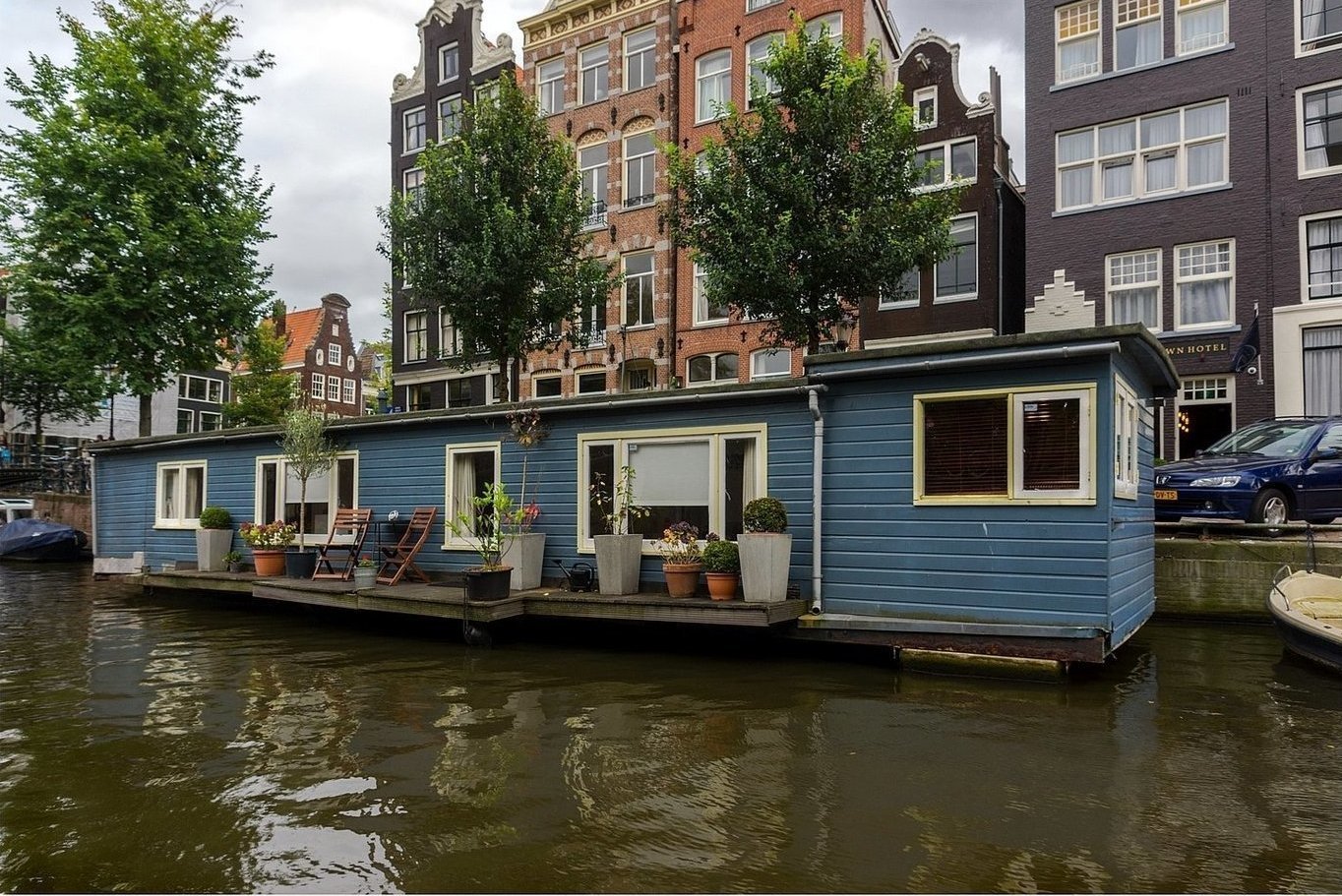 Фототелеграф  » плавучие дома в амстердаме