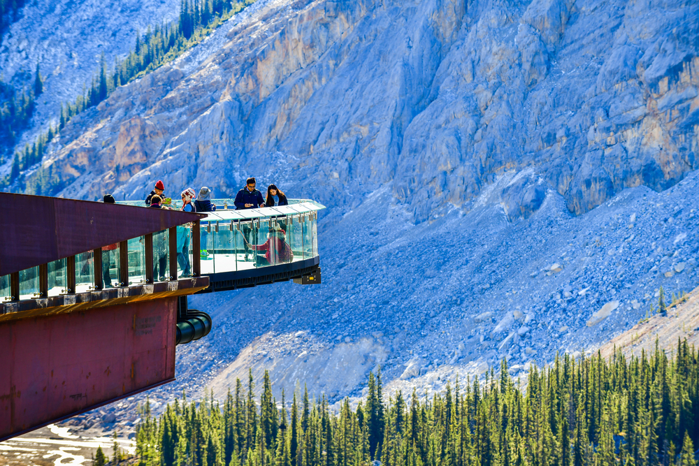 Glacier Skywalk в Канаде