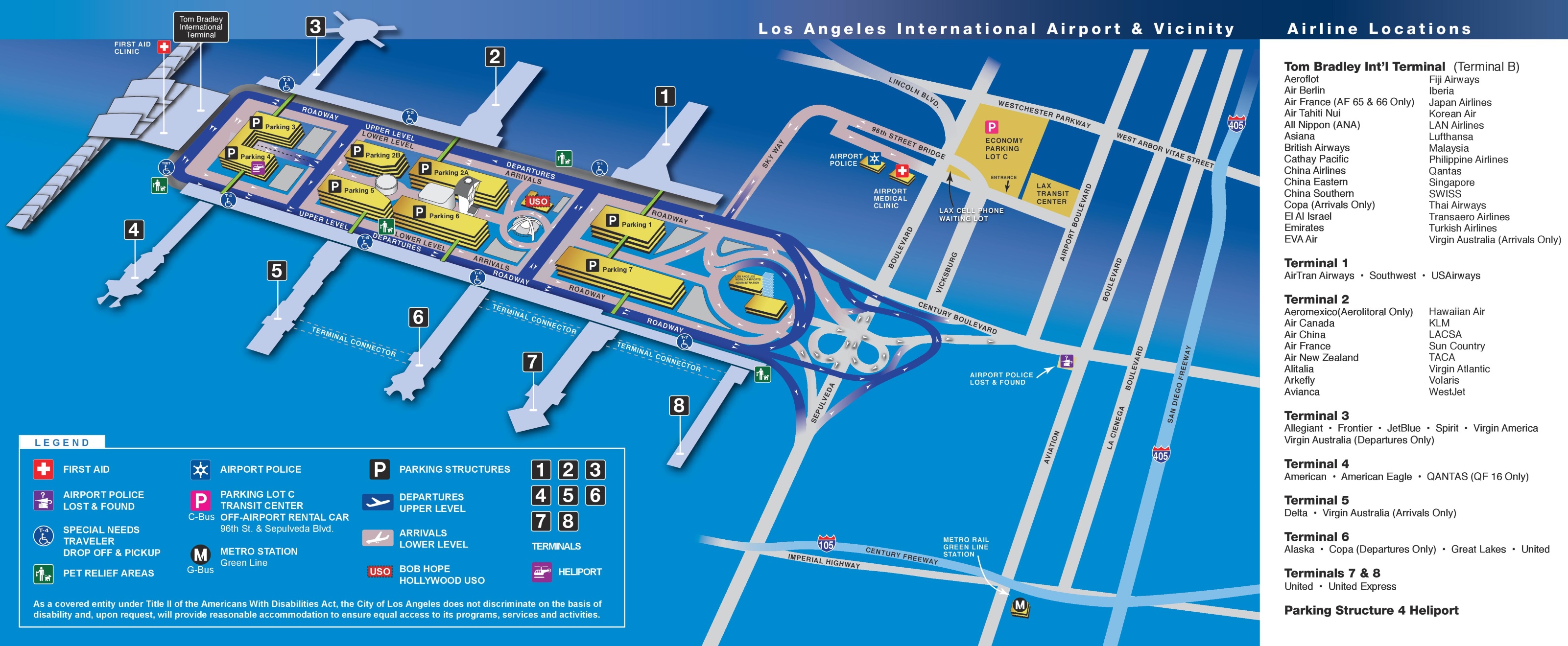 Аэропорт лос-анджелеса: онлайн-табло вылета и прилета