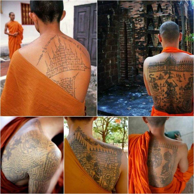Магические татуировки сак янт в таиланде: где и как сделать