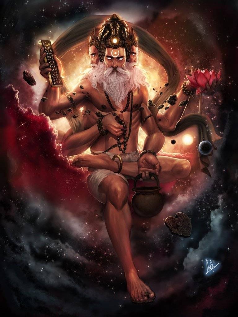Бог Брахма — создатель вселенной