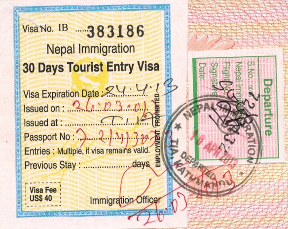 Правила въезда в непал для иностранцев в апреле 2023