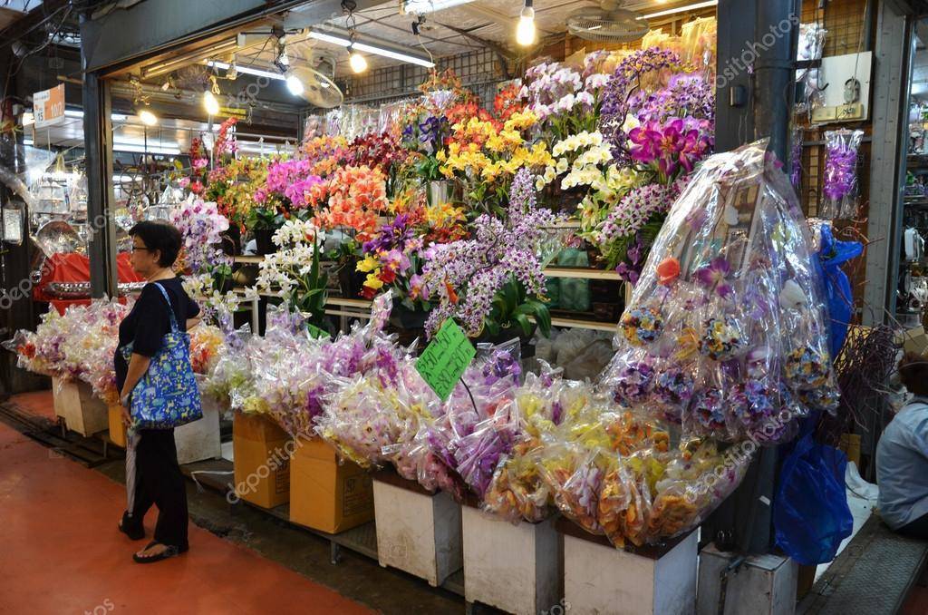 Цветочный рынок бангкока – бангкок сити