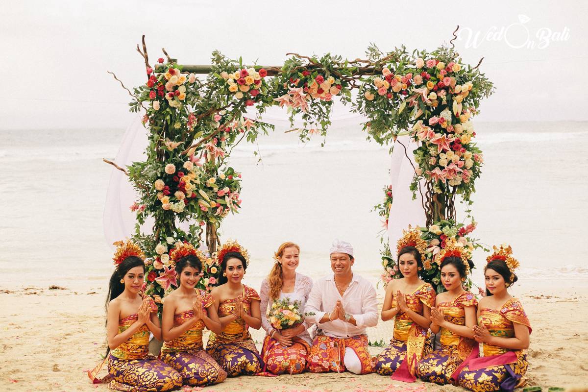 Свадьба на бали, чарующее очарование