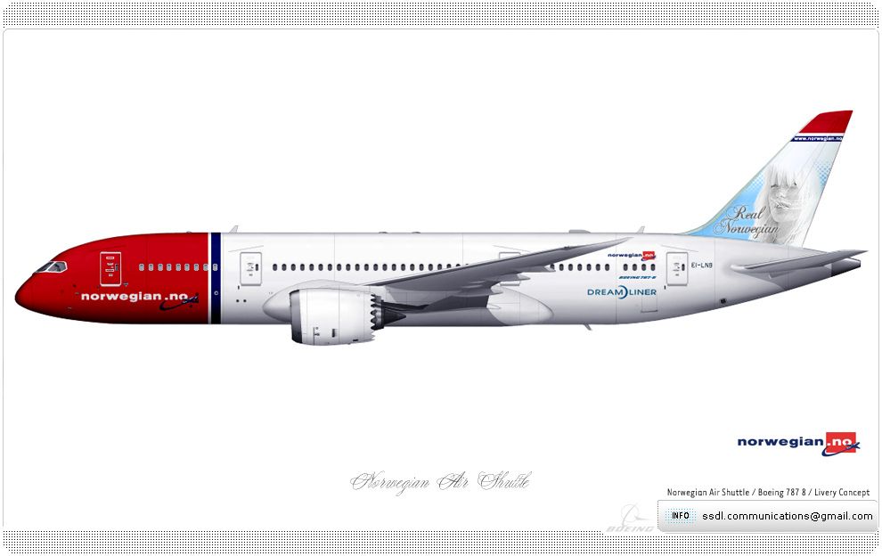 Авиакомпания norwegian