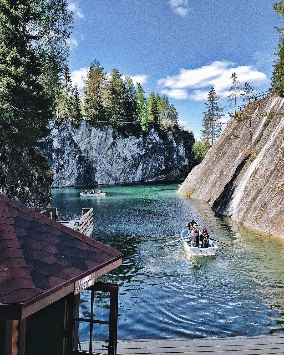 Горный парк Рускеала Карелия