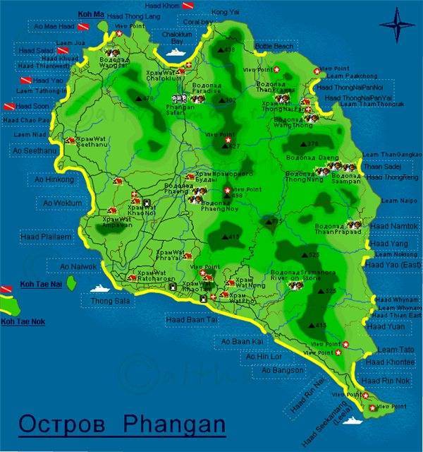 Остров панган - отели, пляжи, отдых и мероприятия - thailand-trip.org