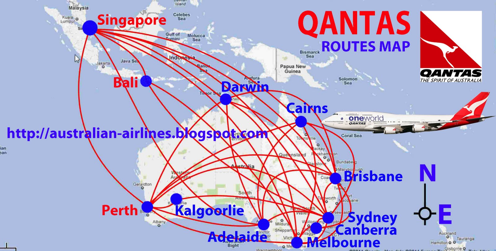 Самая большая авиакомпания австралии «qantas airways»