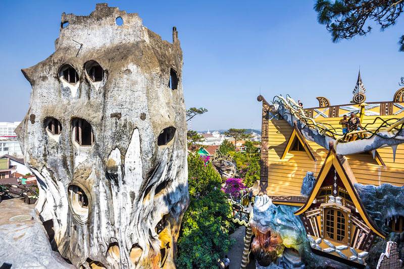 Крейзи хаус, далат (вьетнам): отель crazy house в далате