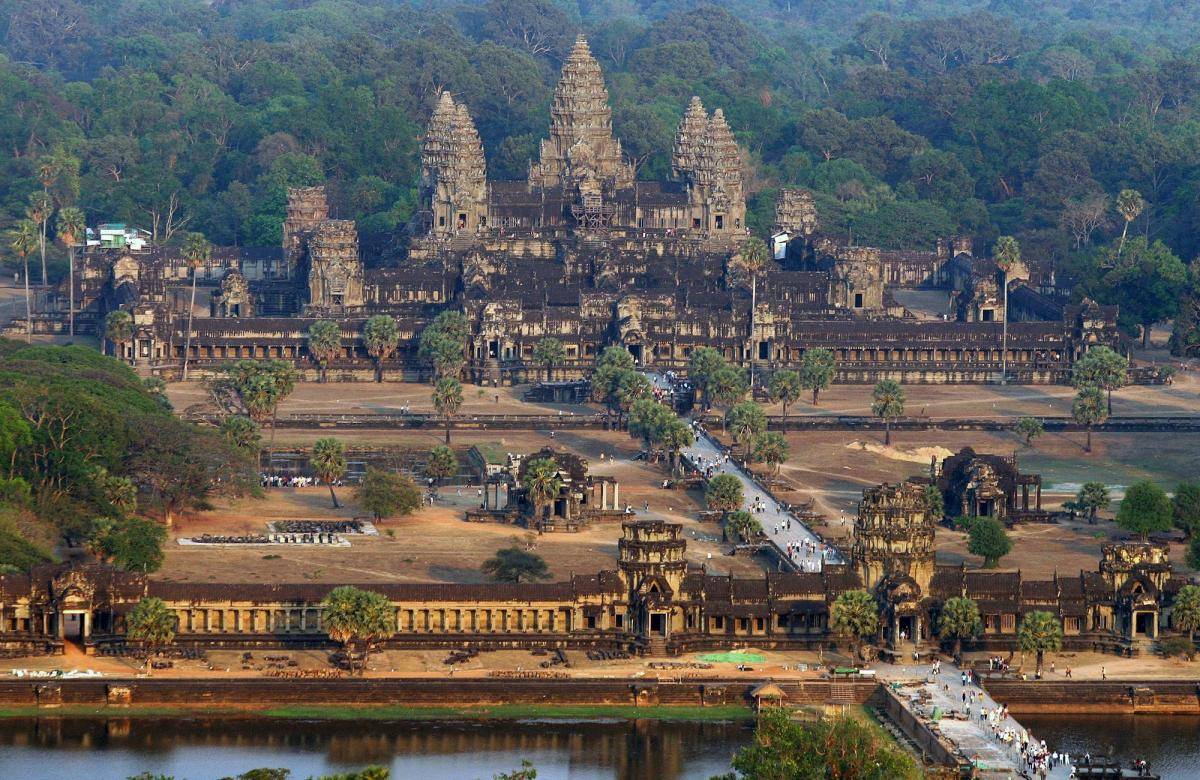 Ангкор ват: храмовый комплекс в камбодже
