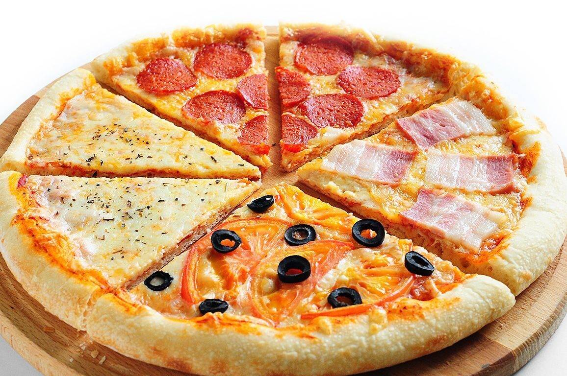 Пицца четыре вкуса