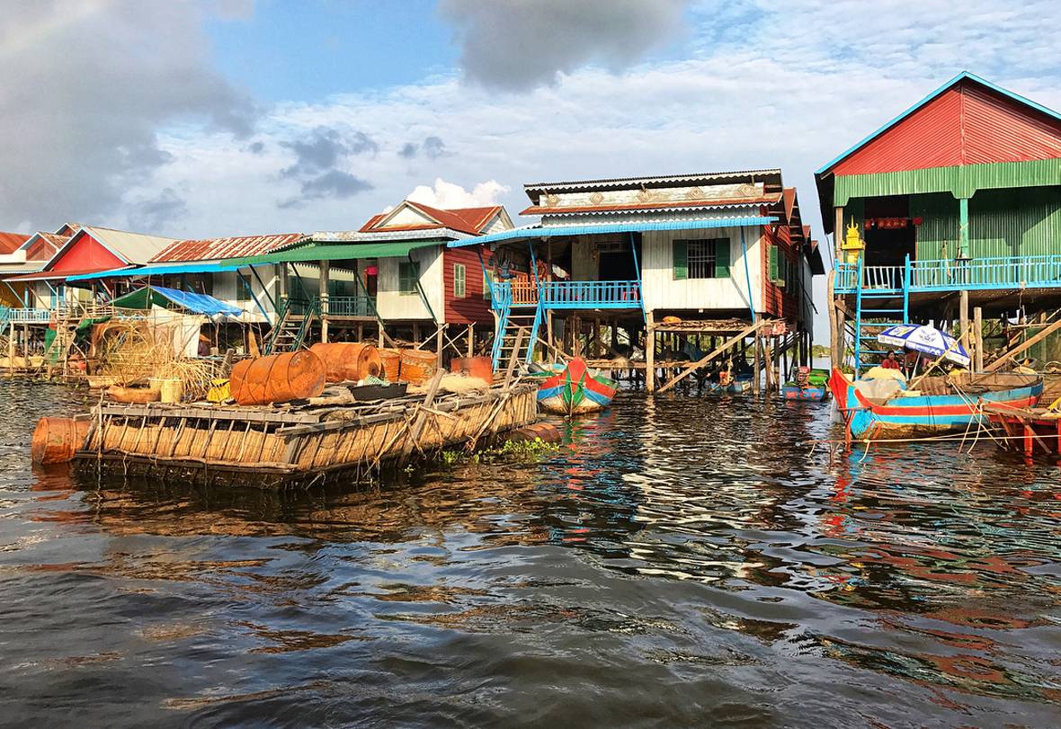 Плавучие деревни камбоджи — жизнь на воде