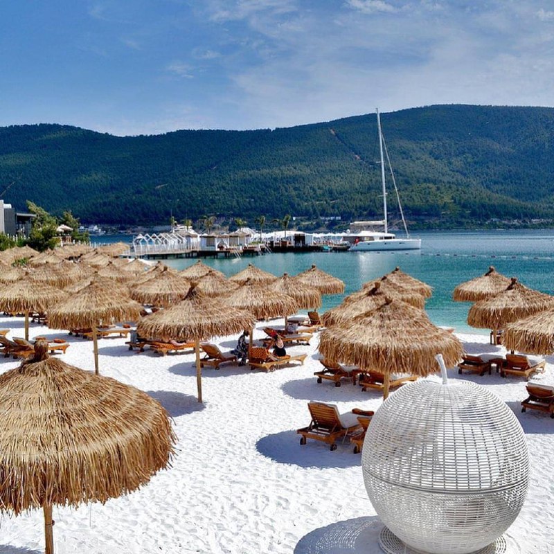 Lujo Bodrum Hotel пляж