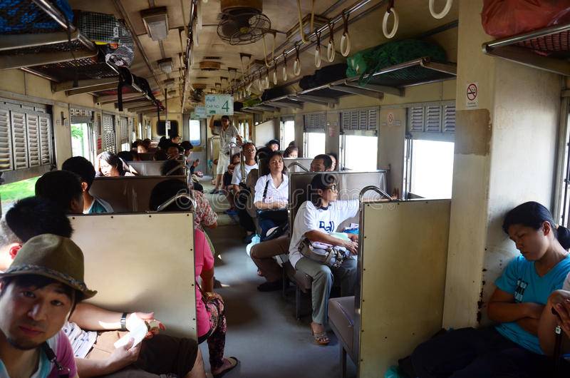 Междугородный общественный транспорт таиланда: поезда,  автобусы и паромы