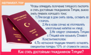 Как получить гражданство турции гражданину россии