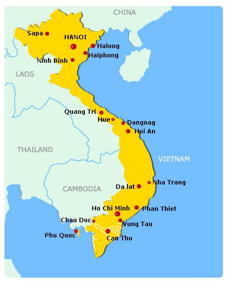 Хайфон – крупный порт и промышленный центр вьетнама