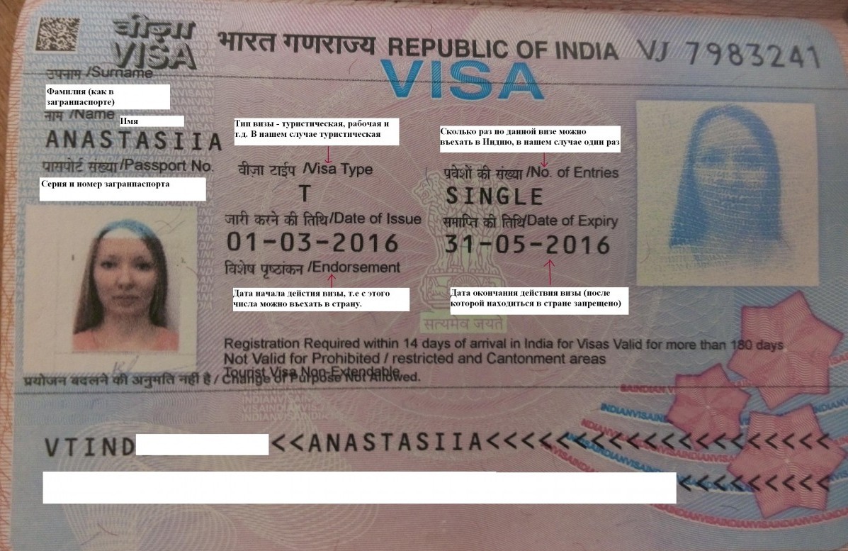 Виза в индию: стоимость и сроки оформления, требуемые документы