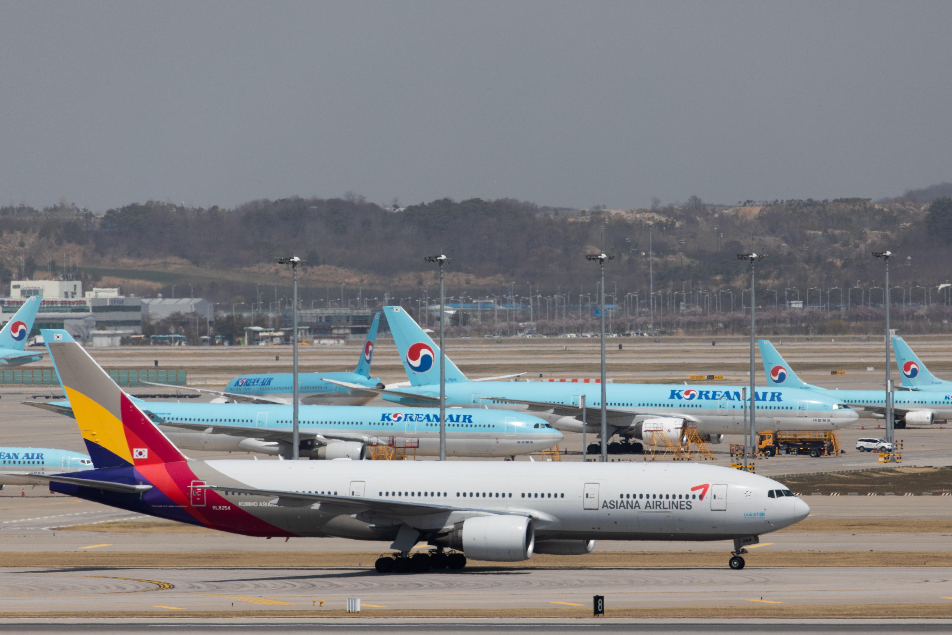 Международная авиакомпания asiana airlines из южной кореи