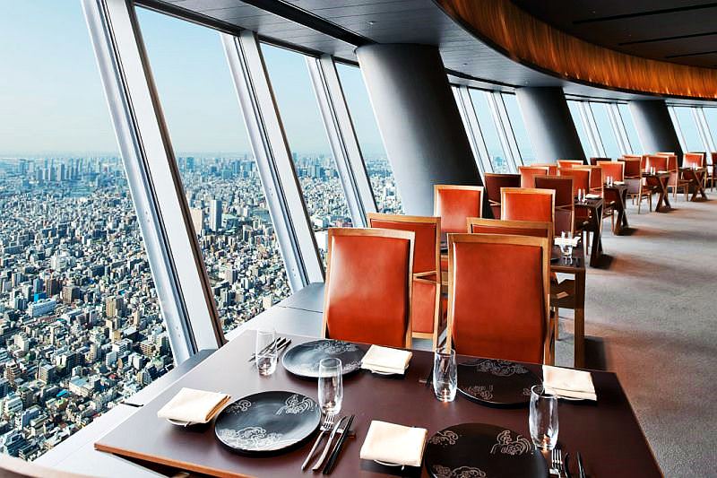 Самая высокая в мире телебашня «небесное дерево» (tokyo skytree), токио, япония