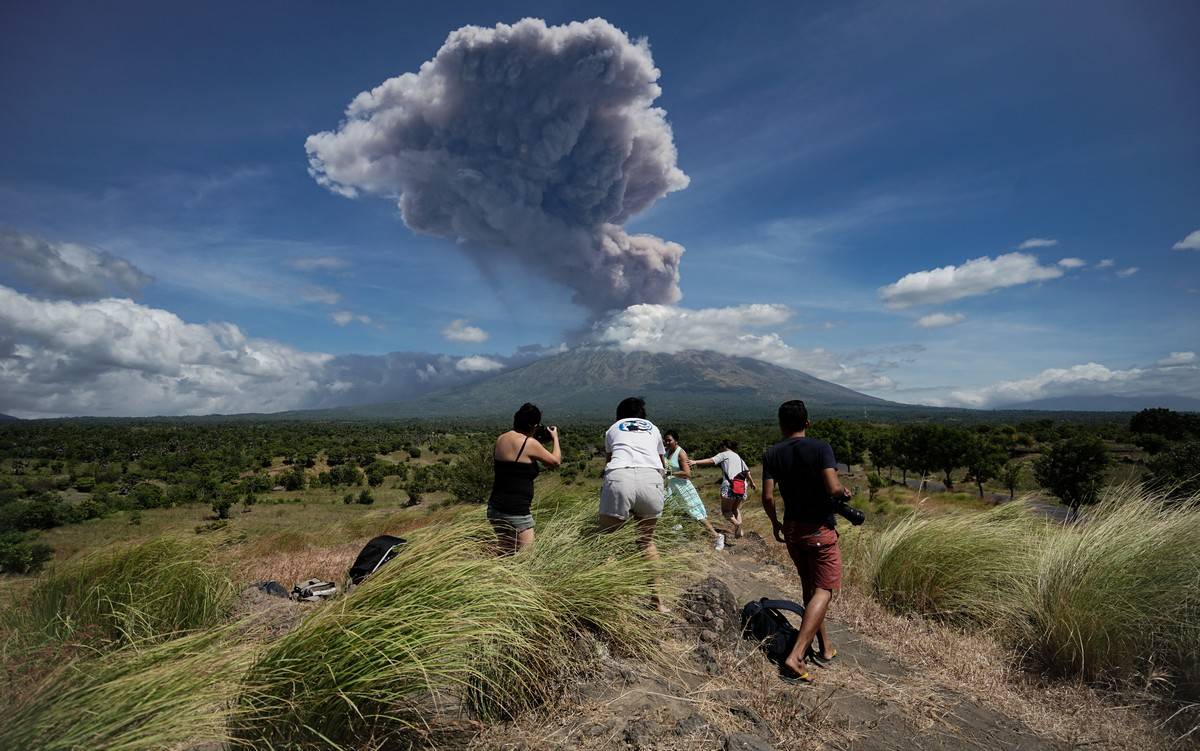 Вулкан агунг сегодня. последние новости с бали.