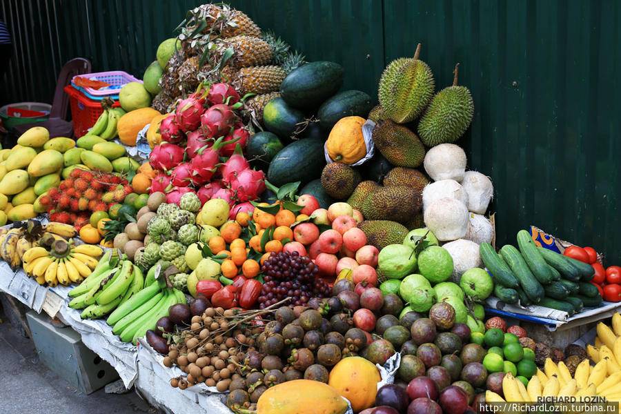 Какие есть фрукты во вьетнаме, как их есть и где покупать?
