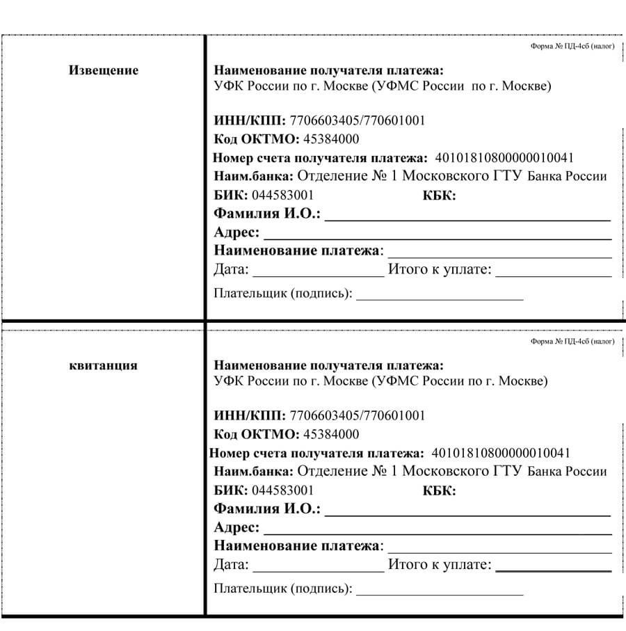 Оплата госпошлины за загранпаспорт старого образца в мфц